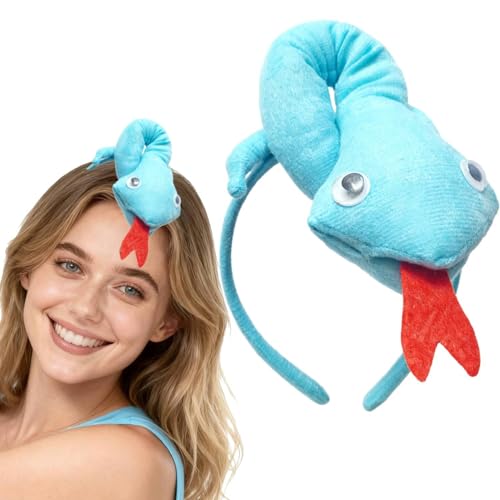 Blue Snake Headband Zoo Costume for Halloween Christmas Party Accessories Adults Women