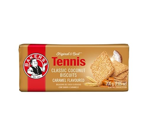 Bakers Tennis Biscuits Caramel 2 Pack