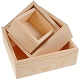 Cabilock 4 Cajas De Contenedores Pequeños Decoración De Mesa De Comedor Decoración De Mesa Decoración De Mesa De Comedor Decoración Minimalista Libros De Mesa Decoración De Mesa De