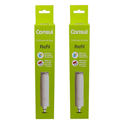 Kit com 2 Refil Filtro Consul CIX01AX para Purificador de Água CPC30, CPB35 e CPB36 - Original