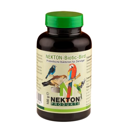 NEKTON-Biotic-Bird | Probiotikum für Zier- und Greifvögel | Ergänzungsfuttermittel (100g)