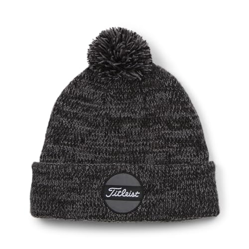Bonnet à pompon Titleist Boardwalk Junior pour rester au chaud sur le green en hiver