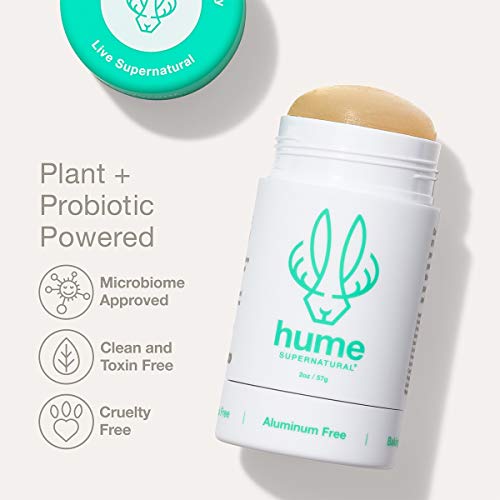 Hume Supernatural Roll On Natural Deodorant For Men & Women - Aluminum-Free, For Sensitive Skin Probiotic, And Plant-Based - Extra Long-Lasting Moisture Absorbing - Clean, Safe, And Effective Desert Bloom #TOP1