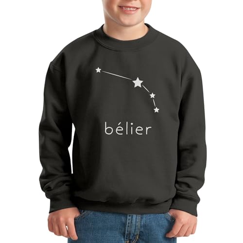 Sweatshirt enfant Bélier anti-irritation en molleton doux