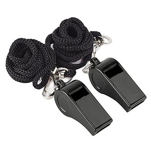 Didiseaon 3 sets silbatos metálicos portátiles para supervivencia miniatura 3