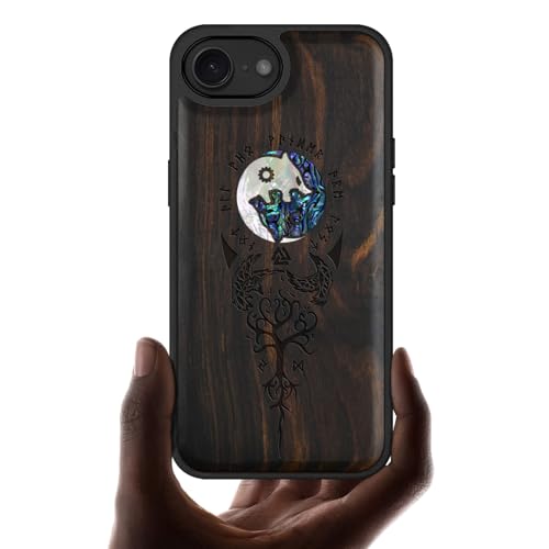 Carveit MagSafe (}OZ[t) Ή iPhone 16e ؐ P[X ؐŃCC/ۛ, VR+YȊL/VRLۊ+TPU, ACtH16e P[Xi6.1C`j C [U[A[g iPhone 16e J