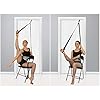 Stretching Strap With Door Anchor - Stretching Equipment To Improve Legs Flexibility - Splits Trainer For Home Ideal In Ballet, Dance, Cheerleading, Taekwondo, Yoga, Pole Dancing & Gymnastics
