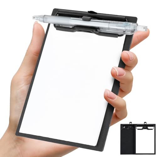 【Riceverai】 Questo pacchetto include 2 pezzi di porta documenti A6, apprezziamo i nostri clienti, vogliamo che tu sia soddisfatto del tuo acquisto e dell'uso del porta blocco a6 con pinza, se hai qualche insoddisfazione, non esitare a contattarci su Amazon (Tempo di servizio: 24/7)