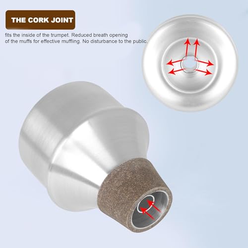 Sourdine de pratique pour trompette pour jouer en appartement la nuit - 7