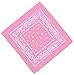Produktbild Unbekannt Bandana Kopftuch Halstuch Nickituch Biker Tuch Motorad Tuch verschied. Farben Paisley Muster, Rosa, ...