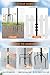 FEED GARDEN String Light Poles for Outside,10FT Metal Poles for Outdoor String Lights, Stand Poles for Deck, Garden, Patio, Wedding, Backyard, Christmas Party 6 Pack