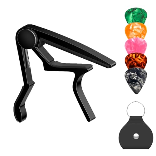 Cejilla de guitarra, Cejilla para guitarra acústica, 6 cuerdas y 12 cuerdas, Cejilla de guitarra con...