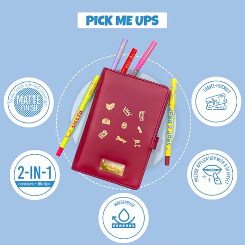 Lovechild Masaba Passport Pucker Lip Liner | Upto 7 hours Long Lasting | Matte Finish | Waterproof | Shop & Drop (Nude Brown), 1.2gm - Image 6