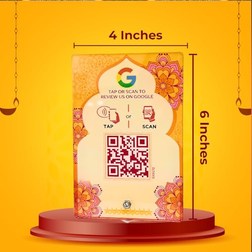 tinydabba Diwali Edition Review NFC Standee with QR Code by tinydabba - 5