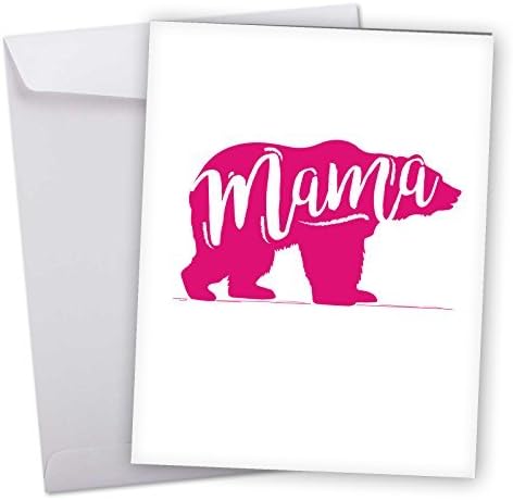 NobleWorks - Tarjeta de felicitación para el día de la madre de gran tamaño de 8.5 x 11 pulgadas con sobre (paquete de 1) para vacaciones, grande,