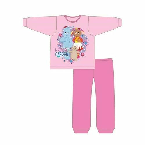 Top Linen (NW) Ltd Girls Toddlers Children In The Night Pyjamas 18-24months to 3-4 years Long Sleeve Iggle Piggle Upsy Daisy Makka Pakka (3-4 years)