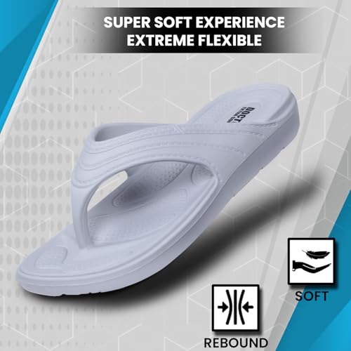 Image of DOCTOR EXTRA SOFT Women's Classic Ultra Soft Flip Flops /Slippers with Cushion FootBed for Adult | Comfortable & Light Weight|Stylish & Anti-Skid| Waterproof & Everyday Slip-on for Ladies & Girls D-515