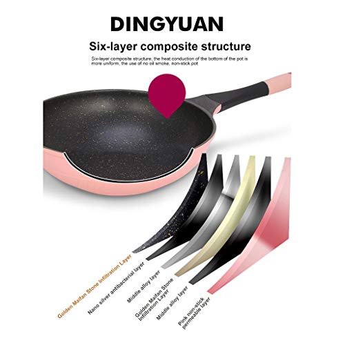 Wok antiadherente de piedra Maifan 32 cm miniatura 5
