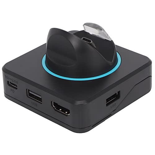 Console de Jeu TV Dock, Portable 5 en 1 USB Type C HD Interface Multimédia Station d'accueil 4K pour Switch OLED, pour Switch Lite