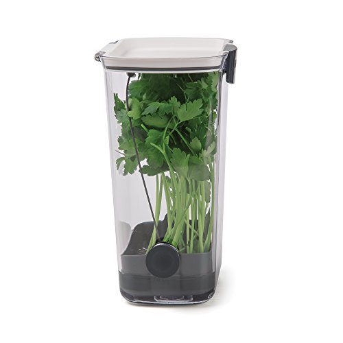 ProKeeper Herb Keeper – 1-Piece, White, with Removable Silicone Drain Plug, BPA-Free Plastic by ProKeeper - Image 6