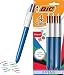 BIC 4-Color Ballpoint Pen, Medium Point (1.0mm), Assorted Inks, 3-Count