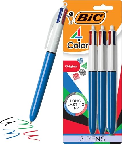 BIC 4-Color Original Retractable Ballpoint...
