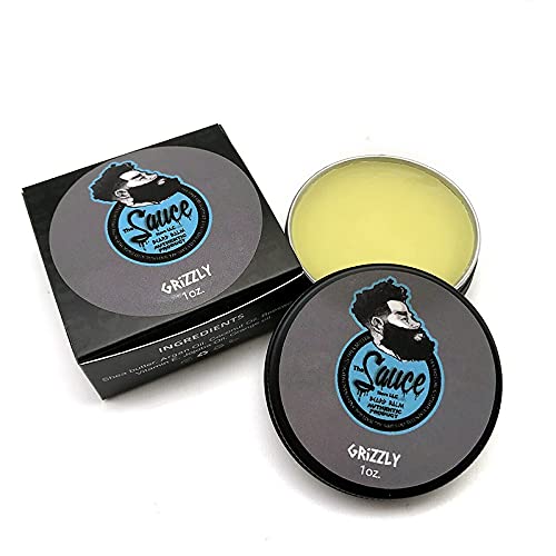 Beard Balm Set 4(1Oz Each) Reusable Variety Pack Scented Shea Butter, Coconut Oil, Vitamin E, Argan & Jojoba Oils- Moisturizes, Softens, Strengthens Beards - Original, Sandalwood, Champion, #TOP6