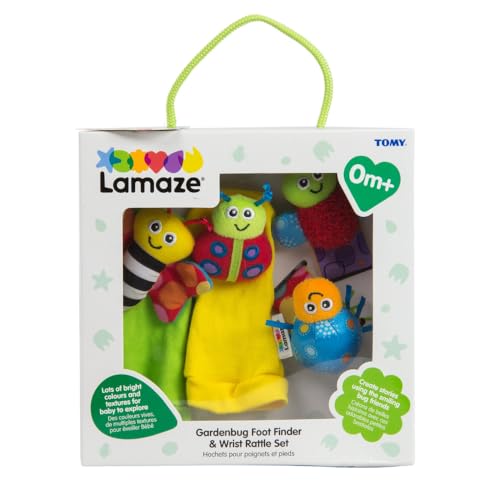 Lamaze Gardenbug hochet de poignet bébé pour accompagner ses premiers sourires - 2