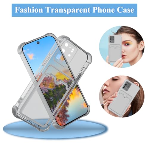 Coque Samsung S20 Ultra avec porte-carte grise en silicone souple antichoc - 3
