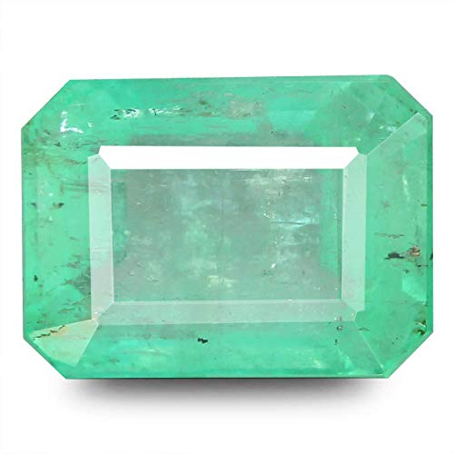 Émeraude naturelle colombienne 8,72 carats, la pierre précieuse brute AMZ13468