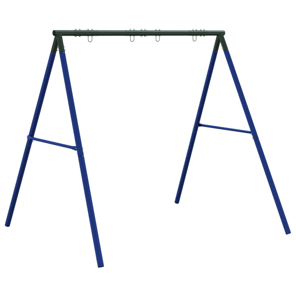 vidaXL Telaio per Altalena da Esterno L 206 x A 185 cm, struttura altalena da giardino, supporto altalena ad A, struttura altalena in metallo per carichi pesanti