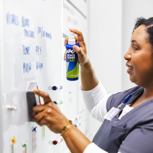 EXPO Dry Erase Whiteboard Cleaning Spray, 8oz - Calendar, Organization, Essential Supplies for Office, School, Classroom, Teachers - image 4