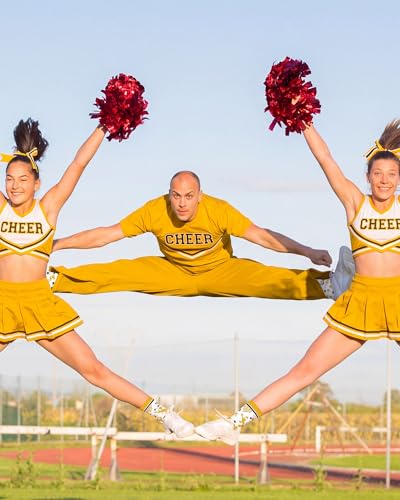 Image of Maiteenly 24 Pairs Ankle Cheer Socks Cheerleading Team Cheerleader Socks for Women Girls Cheer Accessories Gifts