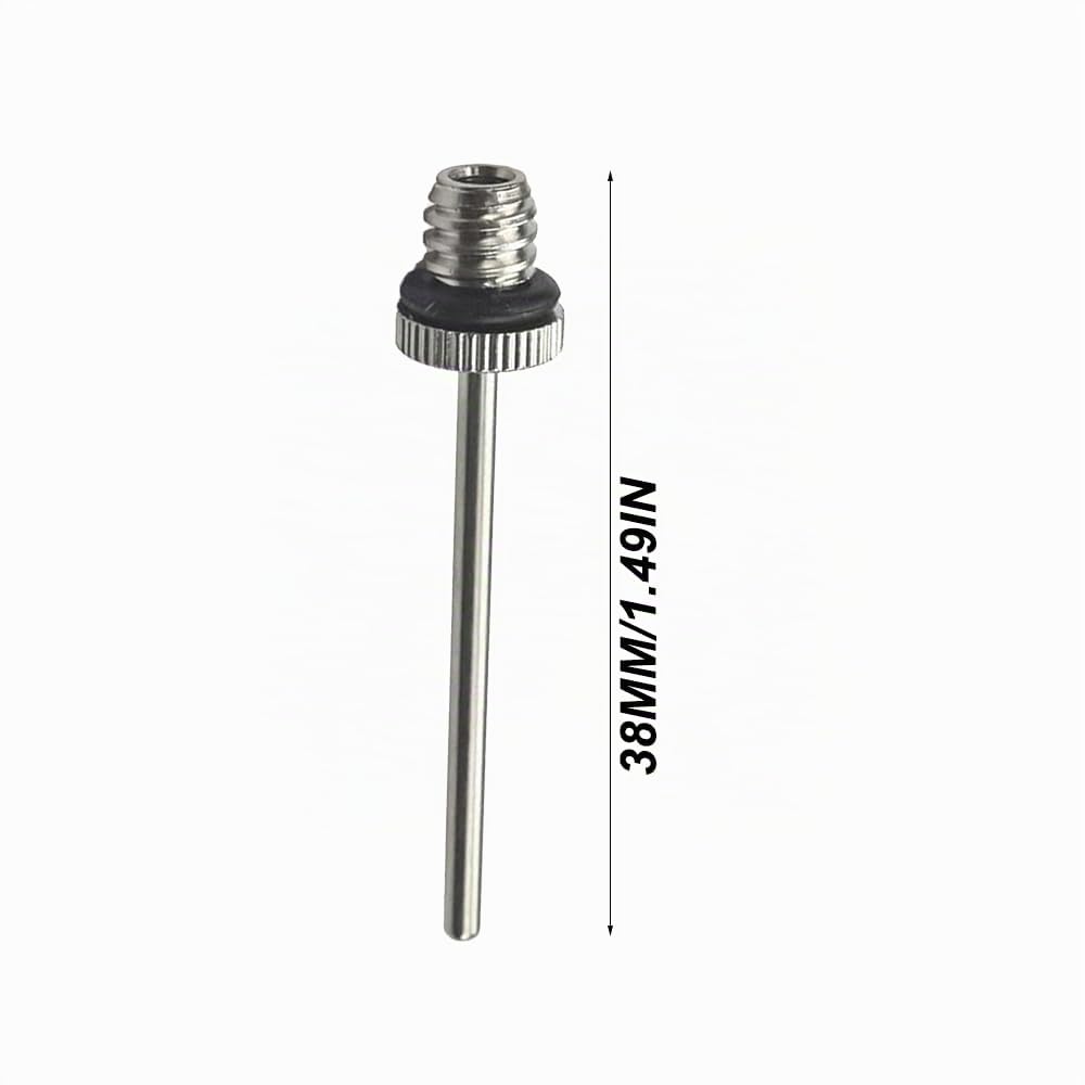 Lmyzcbzl Aiguille de Pompe à Ballon, 10 Pcs Aiguilles de Pompe à Air, Aiguilles de gonflage pour Pompe à Ballon, pour Ballon de Basket-Ball, Volley-Ball, Football, Rugby
