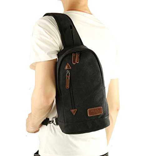 Sac de coffre hommes en toile casual haut de gamme style outdoor