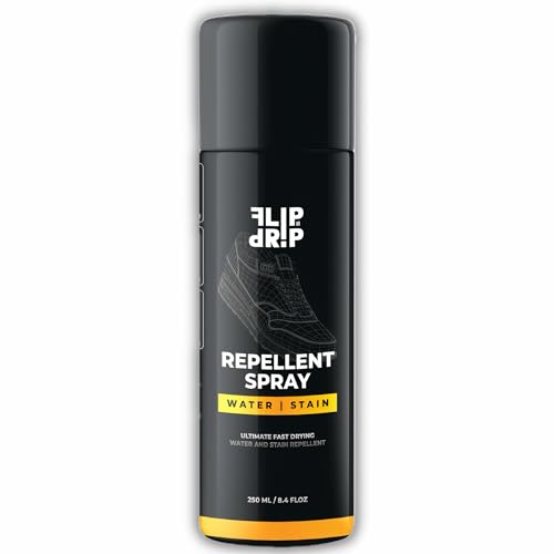 FLIPURDRIP Shoe protector spray Water & Stain Repellent Spray Waterproof Protector Spray For Leather Nubuck Suede Canvas Velvet & Caps - Shoes Caps & Hats 250 ML