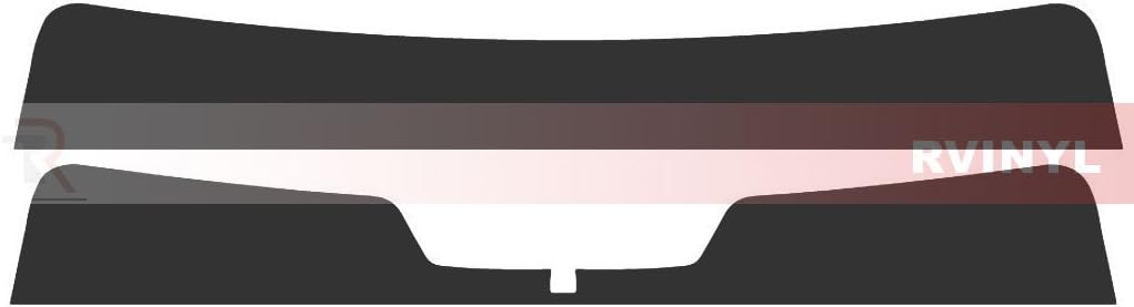 Rvinyl Window Tint Kit Compatible with Honda Pilot 2009-2015 - Windshield Strip Visor - 20%