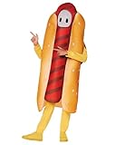 Spirit Halloween Fall Guys Kids Hot Dog Costume | Officially Licensed | Fall Guys Cosplay | Video Game Costumes