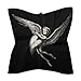 Eros Cupid God of Love Silk Like Head Scarf for Women Bandana for Hair Wrapping Fashion Accessory Square Hair Scarves 18
