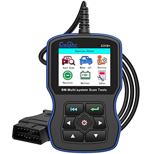 Creator C310 OBD2 Diagnostic Scanner Tool for BMW,Multi-System Code Reader with EPB Engine Oil Reset and Battery Registration