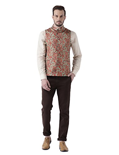 Image of KISAH Men's Art Silk Waist Coat