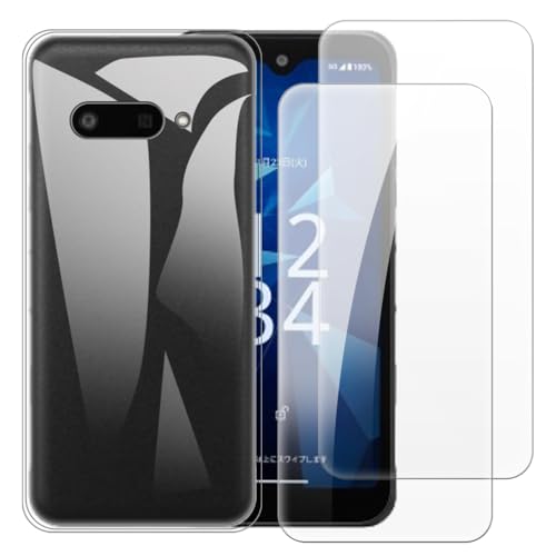 Shantime �P�[�X�{2�����苭���K���X�Z�b�g Kyocera Digno SX4 WiFi KC-S205 �Ƃ̌݊������� �ϏՌ��J�o�[���S�ʕی�X�N���[���v���e�N�^�[(�N���A)