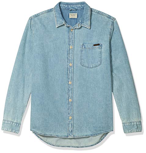 Nudie Jeans Men's Albert Light Structure, L