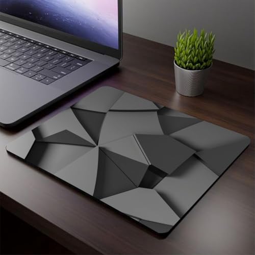 Image of Tuzker Gaming Mouse pad /Computer Mouse Mat for Speed and Precision Operation, Non-Slip Rubber Base, Smooth Cloth Surface for Laser & Optical Mouse, Laptop, MacBook, Notebook, Office-230x190mm (MP-11)
