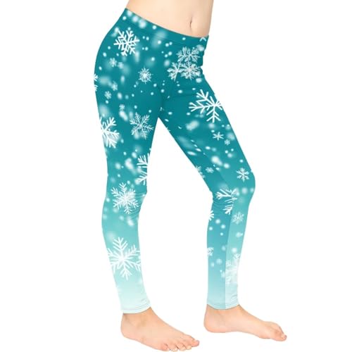 Upetstory Yoga Leggings for Girls Kids Size 4-13 Active Athletic Pants