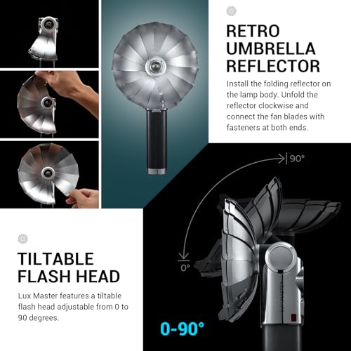 Ficha técnica GODOX Lux Master Flash de cámara retro 2.4G HSS TTL control de pantalla táctil control óptico S1 S2 batería integrada carga tipo C compatible con cámara Canon Nikon Sony - Fernando Cortés Ficha técnica GODOX Lux Master Flash de cámara retro 2.4G HSS TTL control de pantalla táctil control óptico S1 S2 batería integrada carga tipo C compatible con cámara Canon Nikon Sony - Fernando Cortés