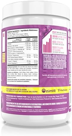 Ryse | Loaded Pre V1 Pre-Workout Powder | Kool-Aid Grape | 30 Servings - 2