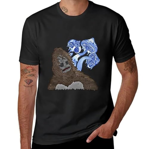 Blue Mean-Eyes Sassy Mike Nolan Big LEZ Show T-Shirt Cute Tops Customized t Shirts Mens Cotton t Shirts Black L