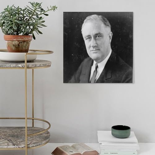 Impression canvas Franklin Roosevelt affiche d'art Premium murale - 4