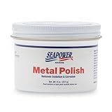 Seapower SMPO-8 Marine Metal Polish and Scratch Remover - 8 oz.